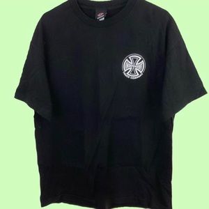 Dope 90s Black Independent Trucks Skater Short Sleeve Shirt